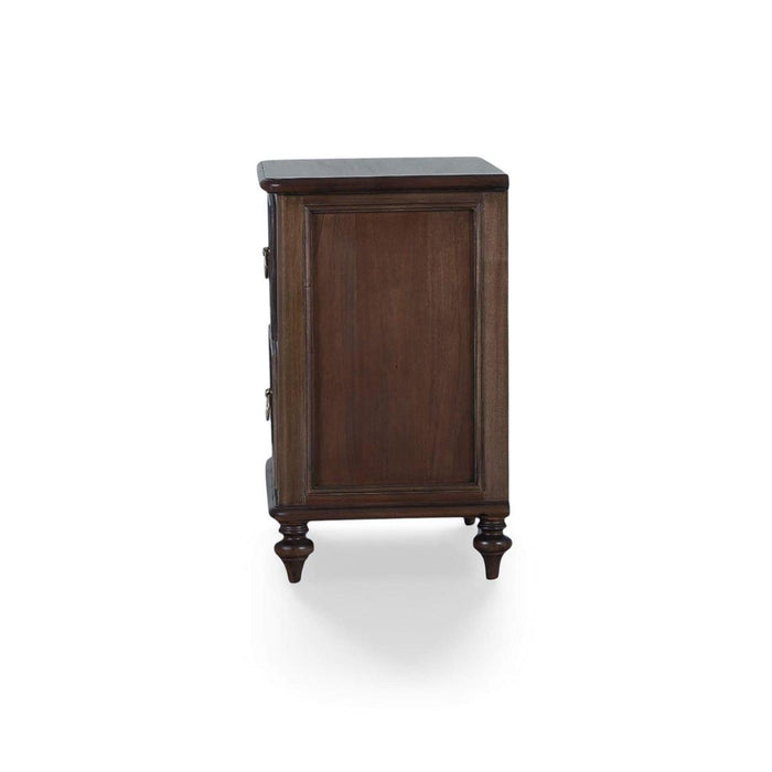 Bramble - Savannah 2 Drawer Bedside Table in Walnut - 29173WLT-----