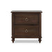 Bramble - Savannah 2 Drawer Bedside Table - BR-29173 - GreatFurnitureDeal