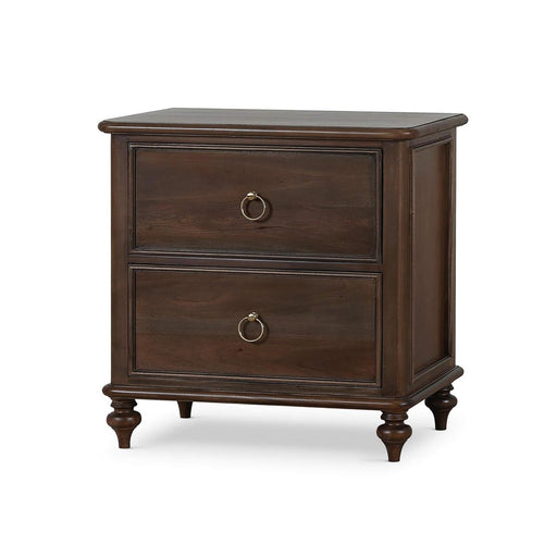 Bramble - Savannah 2 Drawer Bedside Table - BR-29173 - GreatFurnitureDeal