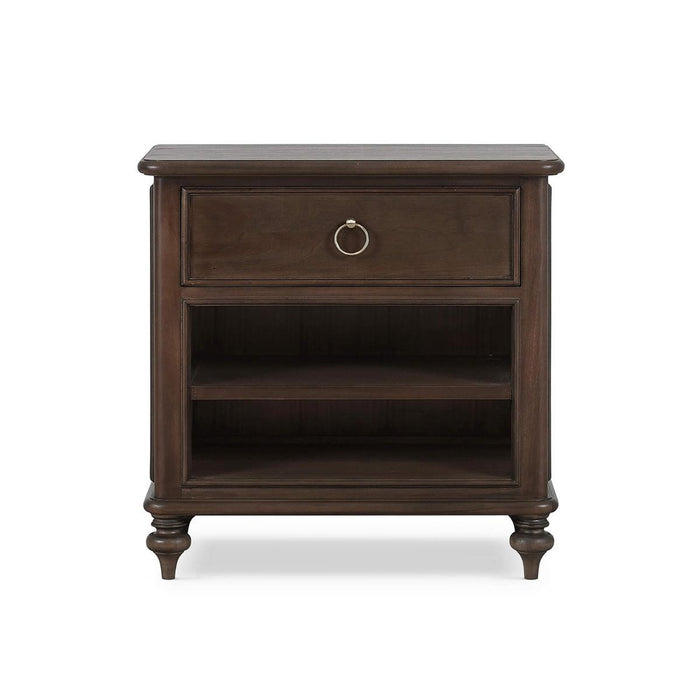 Bramble - Savannah Bedside Table w/ Open Shelf - BR-29174 - GreatFurnitureDeal