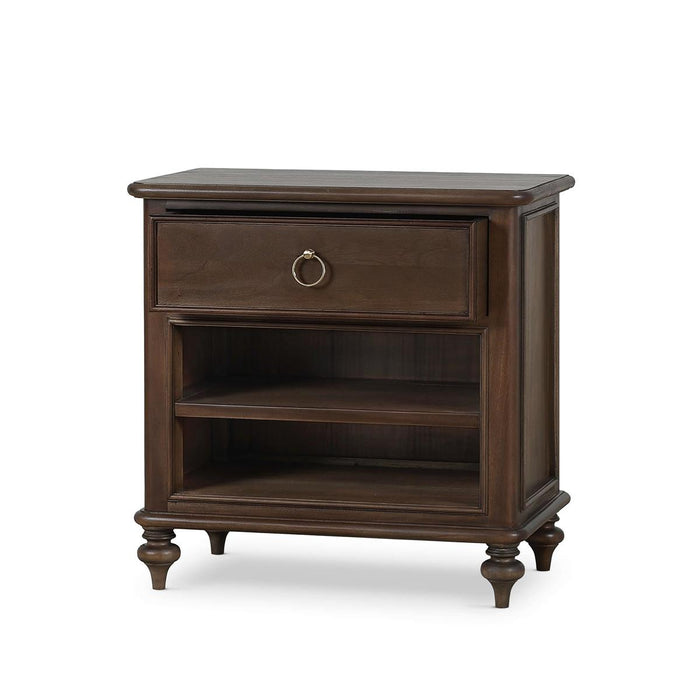 Bramble - Savannah Bedside Table w/ Open Shelf - BR-29174 - GreatFurnitureDeal