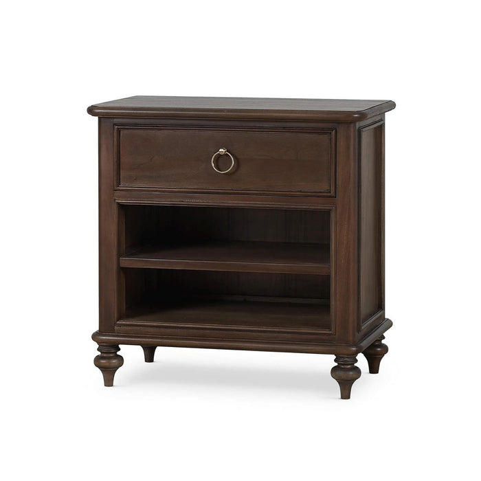 Bramble - Savannah Bedside Table w/ Open Shelf - BR-29174 - GreatFurnitureDeal