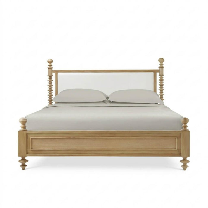 Bramble - Milano Upholstered Bed King Adjustable Posters- BR-29176 - GreatFurnitureDeal