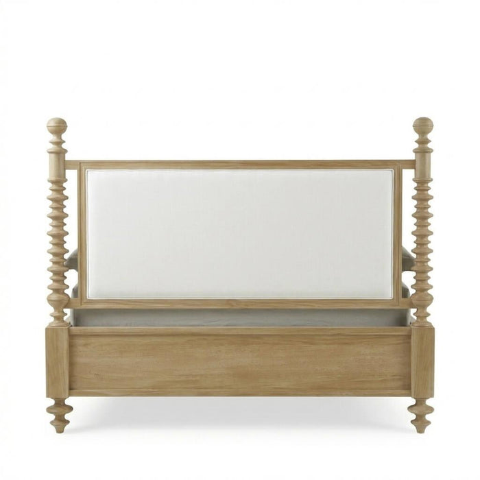 Bramble - Milano Upholstered Bed King Adjustable Posters- BR-29176 - GreatFurnitureDeal