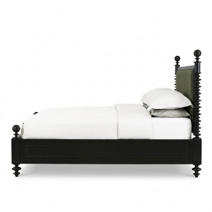 Bramble - Milano Upholstered Bed King Adjustable Posters- BR-29176 - GreatFurnitureDeal