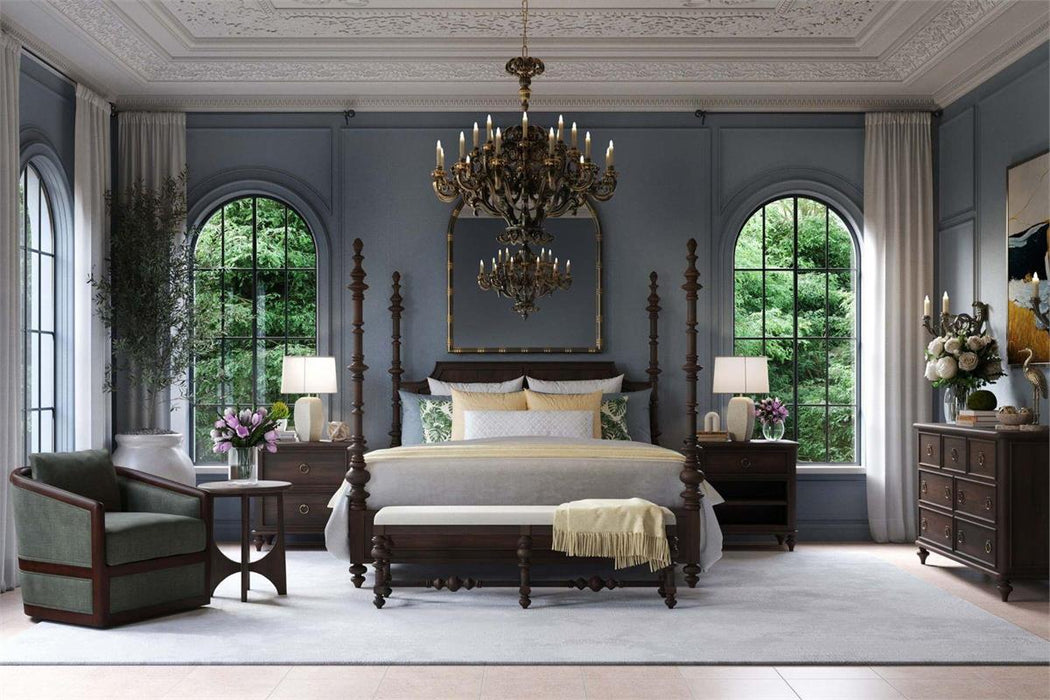 Bramble - Savannah King Bed in in Walnut - 29178WLT-----