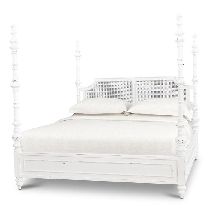Bramble - Savannah Rattan King Bed (* comes w/ 2 poster options) - BR-29180