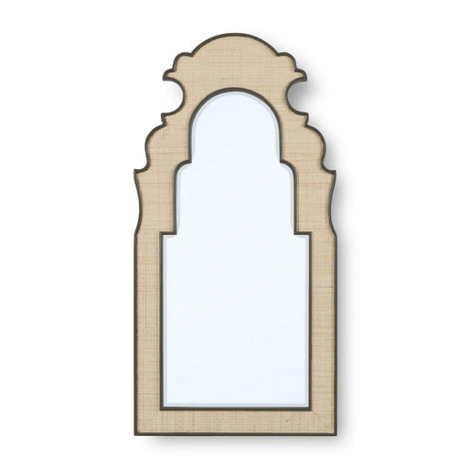 Bramble - Lotus Mirror w/ Inset Rattan - BR-29182 - GreatFurnitureDeal