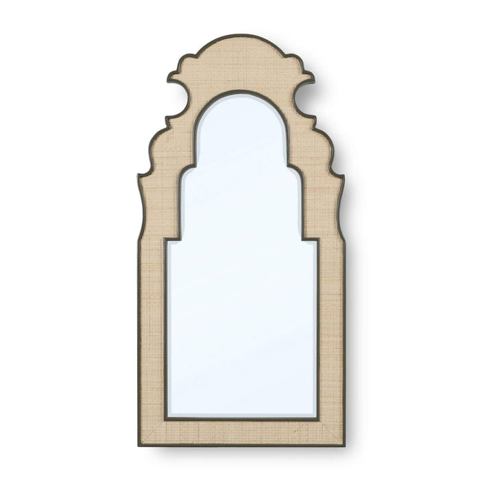 Bramble - Lotus Mirror w/ Inset Rattan - BR-29182 - GreatFurnitureDeal