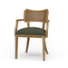 Bramble - Linea Dining Chair w/ Arms & Rattan Back - BR-29191 - GreatFurnitureDeal