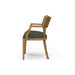 Bramble - Linea Dining Chair w/ Arms & Rattan Back - BR-29191 - GreatFurnitureDeal