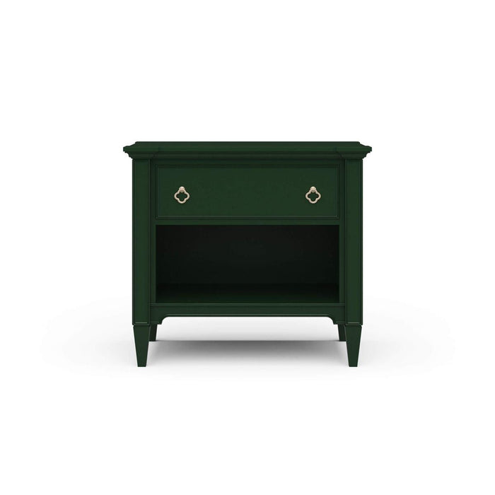 Bramble - Chinois Nightstand w/ Drawer & Open Shelf - BR-29198 - GreatFurnitureDeal