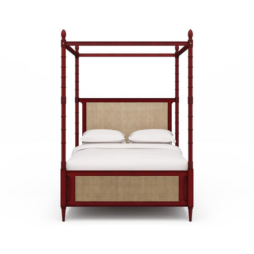 Bramble - Martinique Queen Bed w/ Rattan - BR-29202 - GreatFurnitureDeal