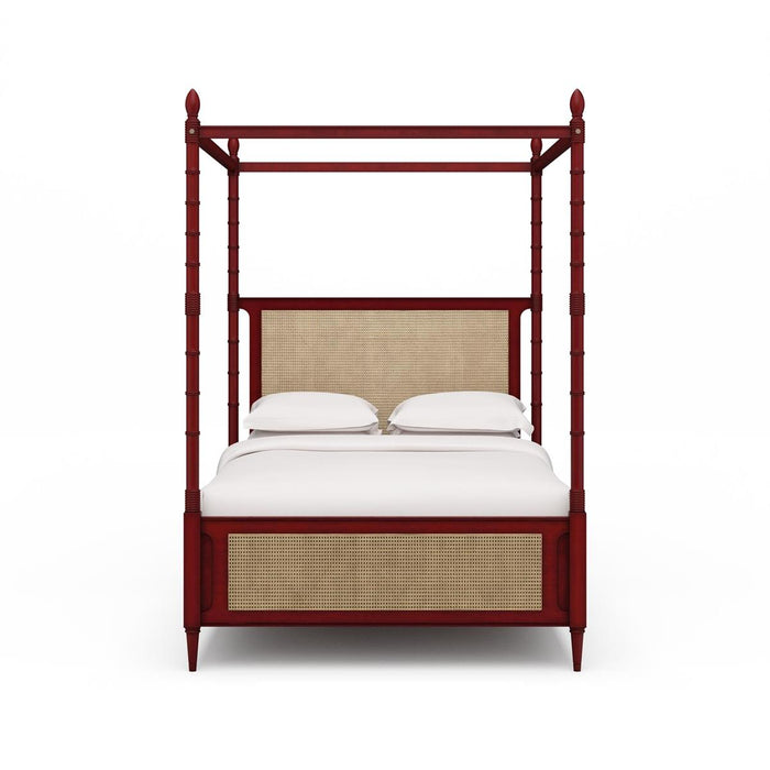 Bramble - Martinique Queen Bed w/ Rattan - BR-29202 - GreatFurnitureDeal