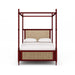 Bramble - Martinique Queen Bed w/ Rattan - BR-29202 - GreatFurnitureDeal