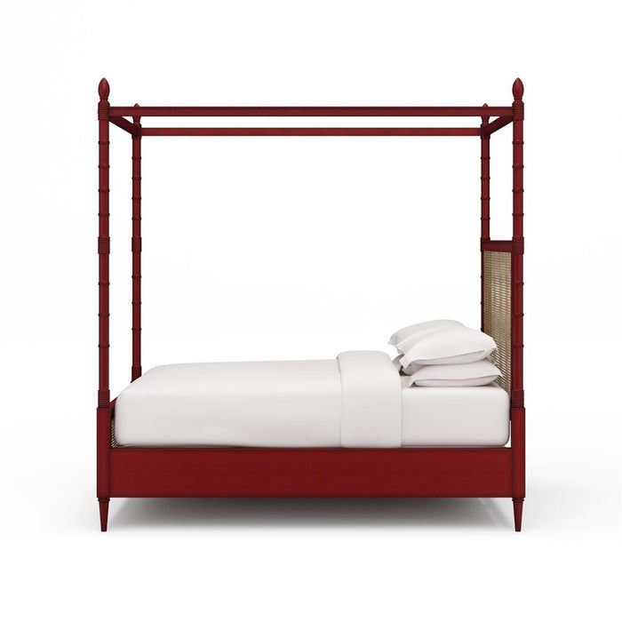 Bramble - Martinique Queen Bed w/ Rattan - BR-29202 - GreatFurnitureDeal