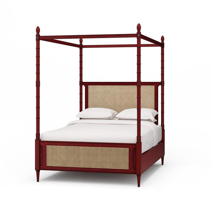 Bramble - Martinique Queen Bed w/ Rattan - BR-29202 - GreatFurnitureDeal