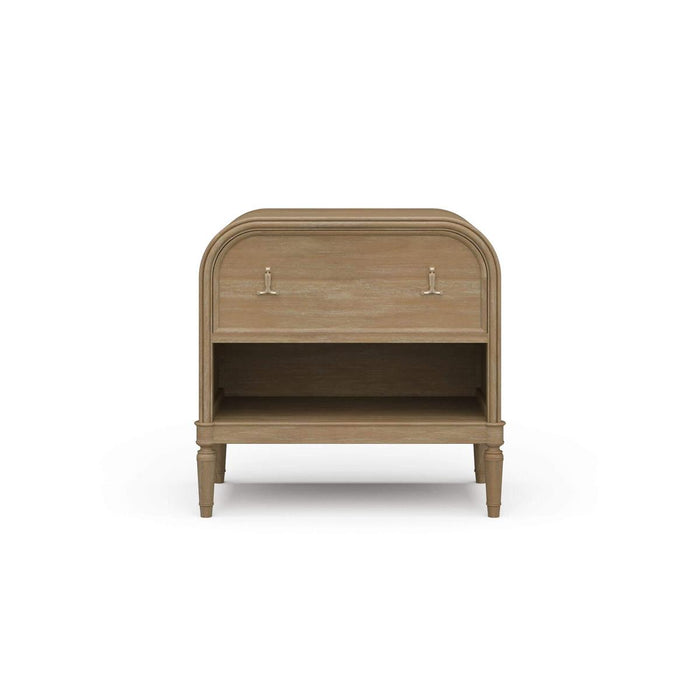 Bramble - Langford 1 Drawer Bedside Table - BR-29204 - GreatFurnitureDeal