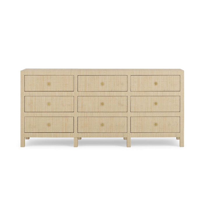 Bramble - Kagu 9 Drawer Dresser w/ Rattan - BR-29210 - GreatFurnitureDeal