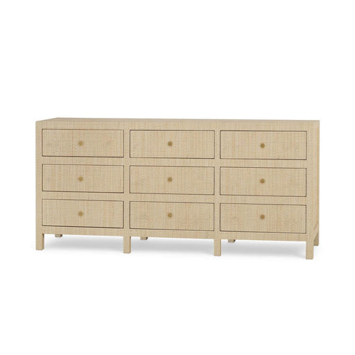 Bramble - Kagu 9 Drawer Dresser w/ Rattan - BR-29210 - GreatFurnitureDeal