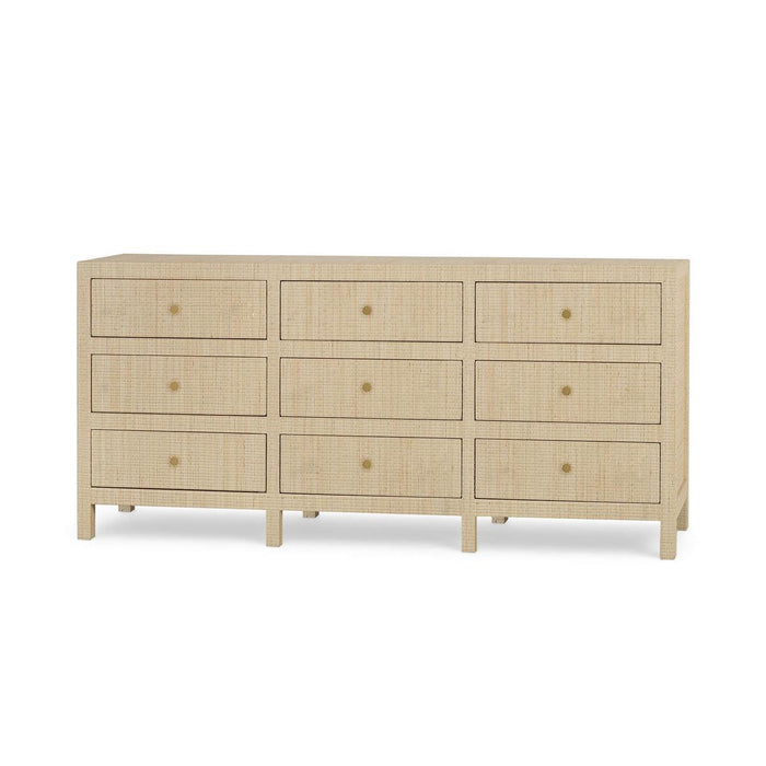 Bramble - Kagu 9 Drawer Dresser w/ Rattan - BR-29210 - GreatFurnitureDeal