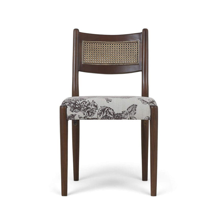 Bramble - Langford Dining Chair w/ Rattan Back - BR-29226 Set of 2 - GreatFurnitureDeal