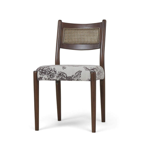 Bramble - Langford Dining Chair w/ Rattan Back - BR-29226 Set of 2 - GreatFurnitureDeal