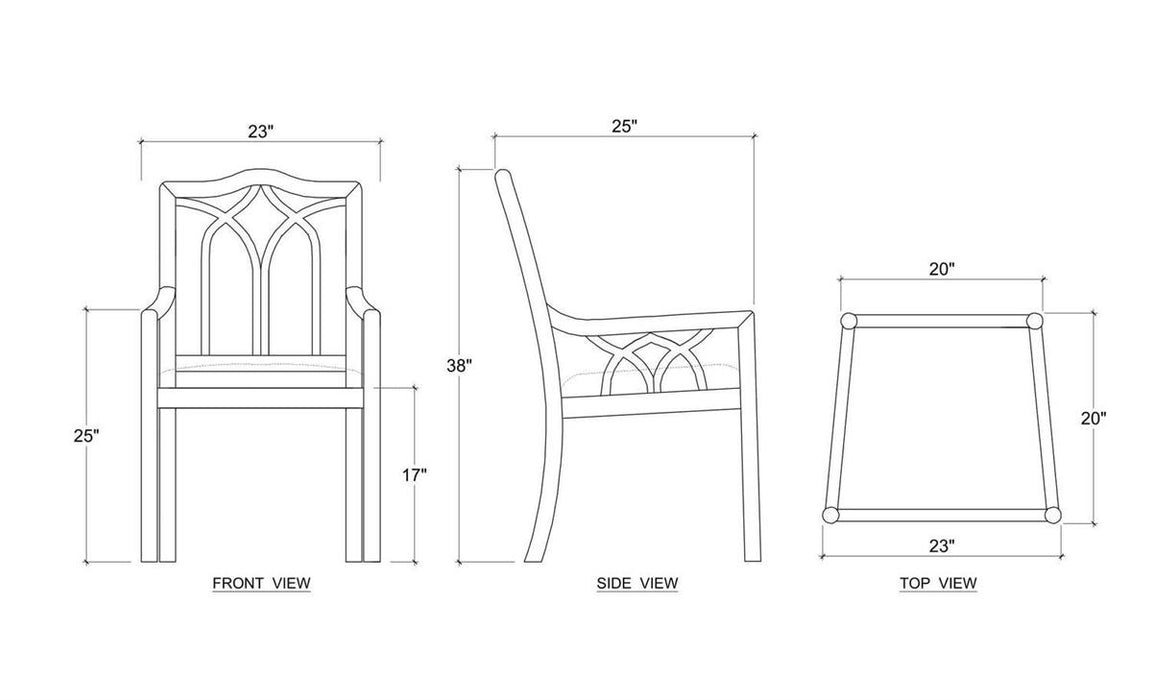 Bramble - Paloma Dining Chair - BR-29231 Set of 2 - GreatFurnitureDeal