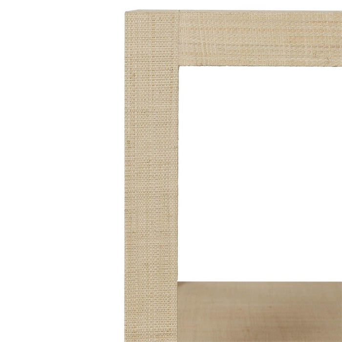 Bramble - Kagu Open Console Table w/ Raffia - BR-29233 - GreatFurnitureDeal