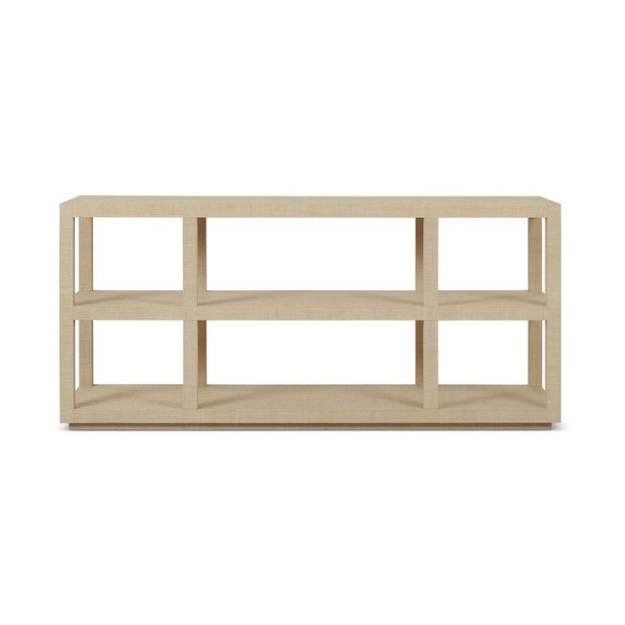 Bramble - Kagu Open Console Table w/ Raffia - BR-29233 - GreatFurnitureDeal