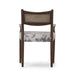 Bramble - Langford Dining Chair w/ Arms & Rattan Back - BR-29240 Set of 2 - GreatFurnitureDeal