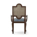 Bramble - Carmel Dining Chair w/ Arms & Rattan Back - BR-29249 Set of 2 - GreatFurnitureDeal
