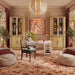 Bramble - Carmel Dining Chair w/ Arms & Rattan Back - BR-29249 Set of 2 - GreatFurnitureDeal
