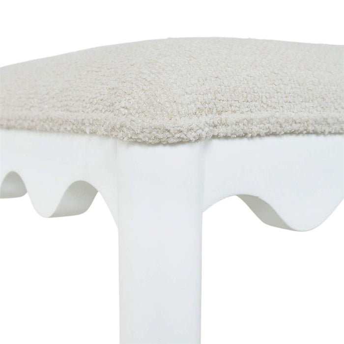 Bramble - Chloe Scalloped Bench - BR-29250 - GreatFurnitureDeal