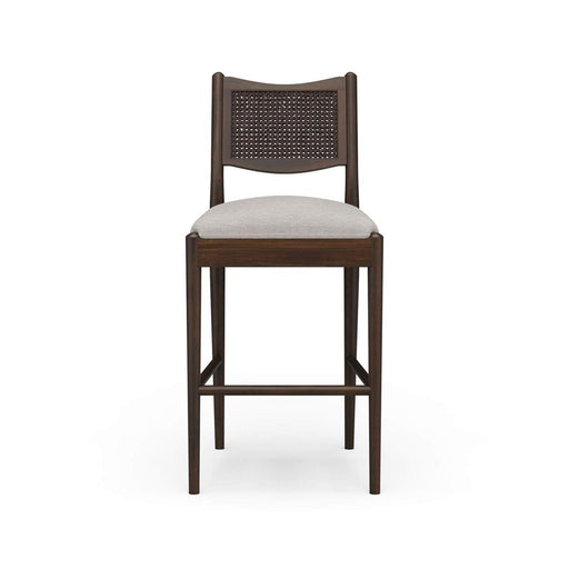 Bramble - Langford Counter Stool w/ Rattan Back - BR-29256 Set of 2 - GreatFurnitureDeal