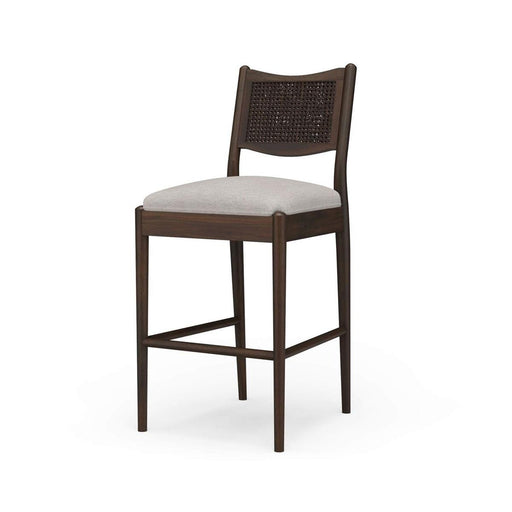 Bramble - Langford Counter Stool w/ Rattan Back - BR-29256 Set of 2 - GreatFurnitureDeal