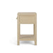 Bramble - Kagu Large1 Drawer Nightstand Wrapped in Raw Raffia - 29259RFRW----- - GreatFurnitureDeal