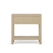 Bramble - Kagu Large1 Drawer Nightstand Wrapped in Raw Raffia - 29259RFRW----- - GreatFurnitureDeal