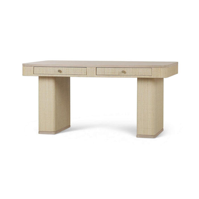 Bramble - Kagu Rounded Desk w/ 2 Drawers - BR-29264 - GreatFurnitureDeal