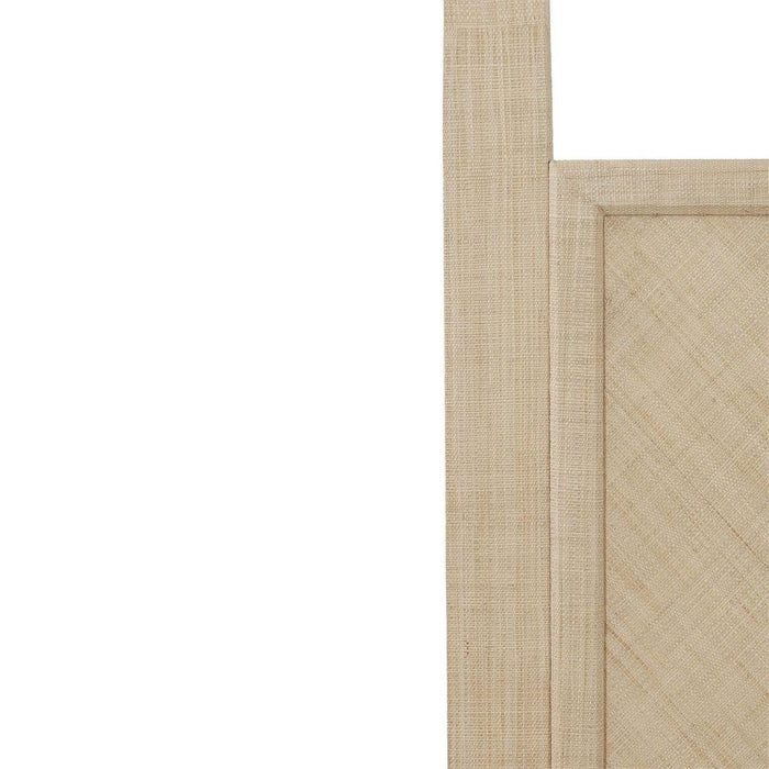 Bramble - Luna Canopy King Bed Wrapped in Raw Raffia - 29266RFRW----- - GreatFurnitureDeal