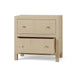 Bramble - Kagu Large Bedside Table w/ 2 Drawers w/ Raffia - BR-29274 - GreatFurnitureDeal