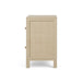 Bramble - Kagu Large Bedside Table w/ 2 Drawers w/ Raffia - BR-29274 - GreatFurnitureDeal