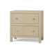 Bramble - Kagu Large Bedside Table w/ 2 Drawers w/ Raffia - BR-29274 - GreatFurnitureDeal