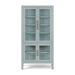 Bramble - Alto Display Cabinet w/ Rattan & Glass Shelves - BR-29280 - GreatFurnitureDeal