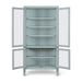 Bramble - Alto Display Cabinet w/ Rattan & Glass Shelves - BR-29280 - GreatFurnitureDeal