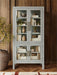 Bramble - Alto Display Cabinet w/ Rattan & Glass Shelves - BR-29280 - GreatFurnitureDeal