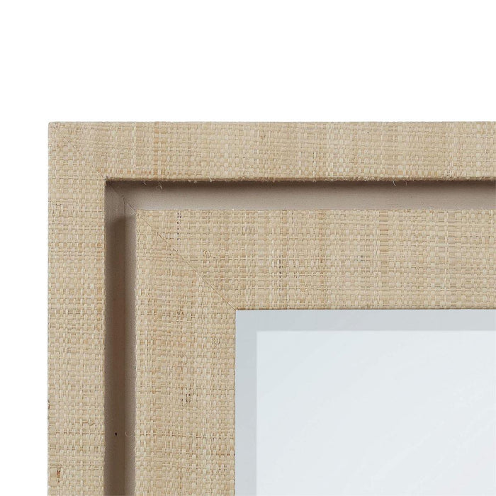 Bramble - Kagu Mirror w/ Raffia - BR-29281 - GreatFurnitureDeal