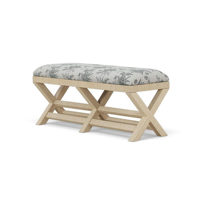 Bramble - Renoir Rattan X Bench Medium - BR-29283 - GreatFurnitureDeal