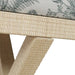 Bramble - Renoir Rattan X Bench Medium - BR-29283 - GreatFurnitureDeal
