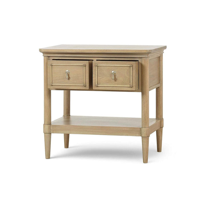 Bramble - Seraphine Large Bedside Table w/ 2 Drawers - BR-29286 - GreatFurnitureDeal